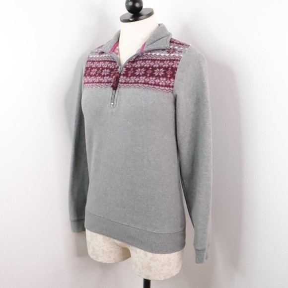 Prince & Fox Women's XS Fair Isle Pullover Long Sleeve Casual Comfy Sweatshirt - Picture 3 of 8